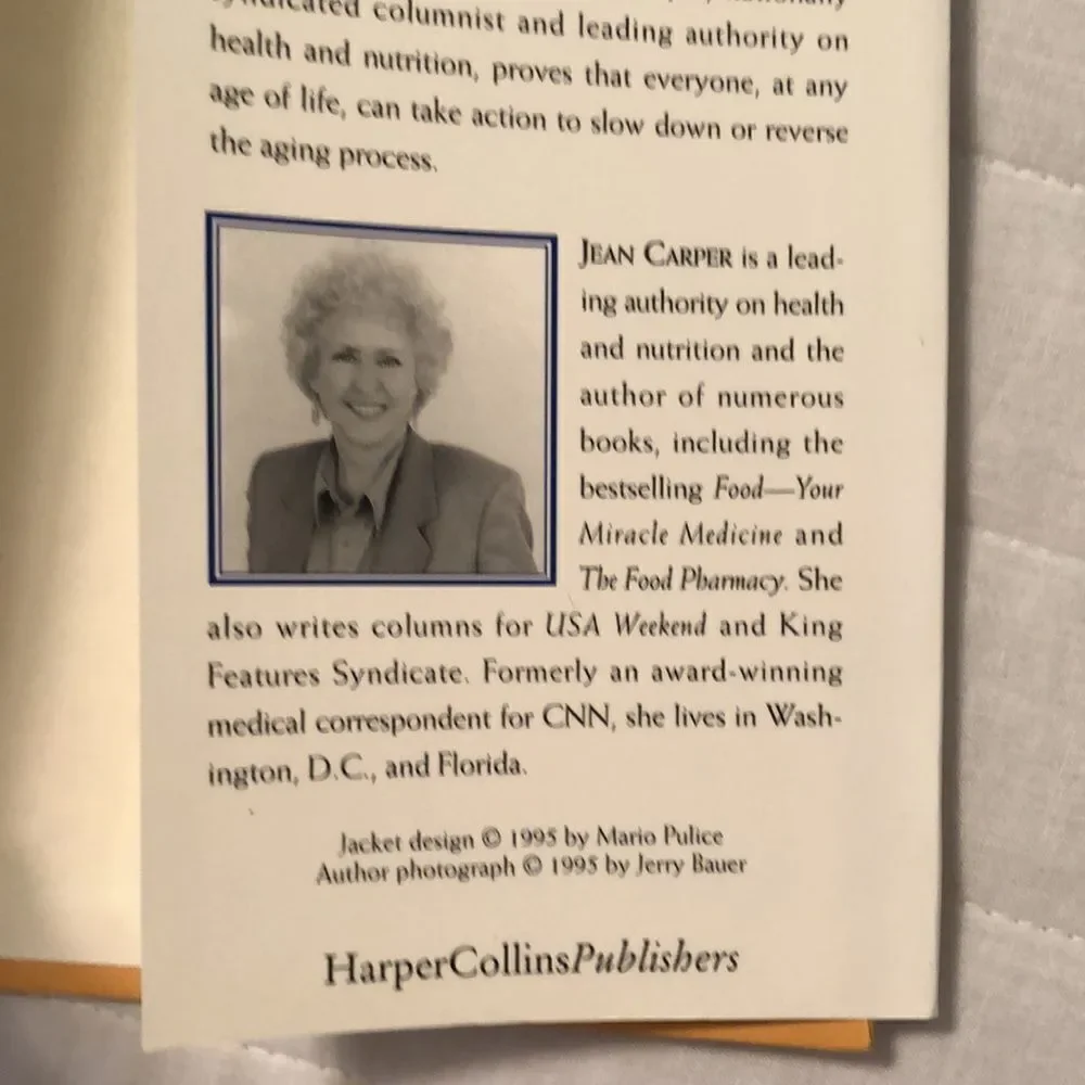 Stop Aging Now by Jean Carper